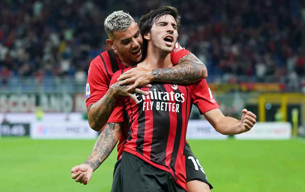 Photo Spada/LaPresse August 29 , 2021 - Milan,Italy Soccer Ac Milan vs Cagliari - Italian Serie A Football Championship | آث میلان دات آیآر
