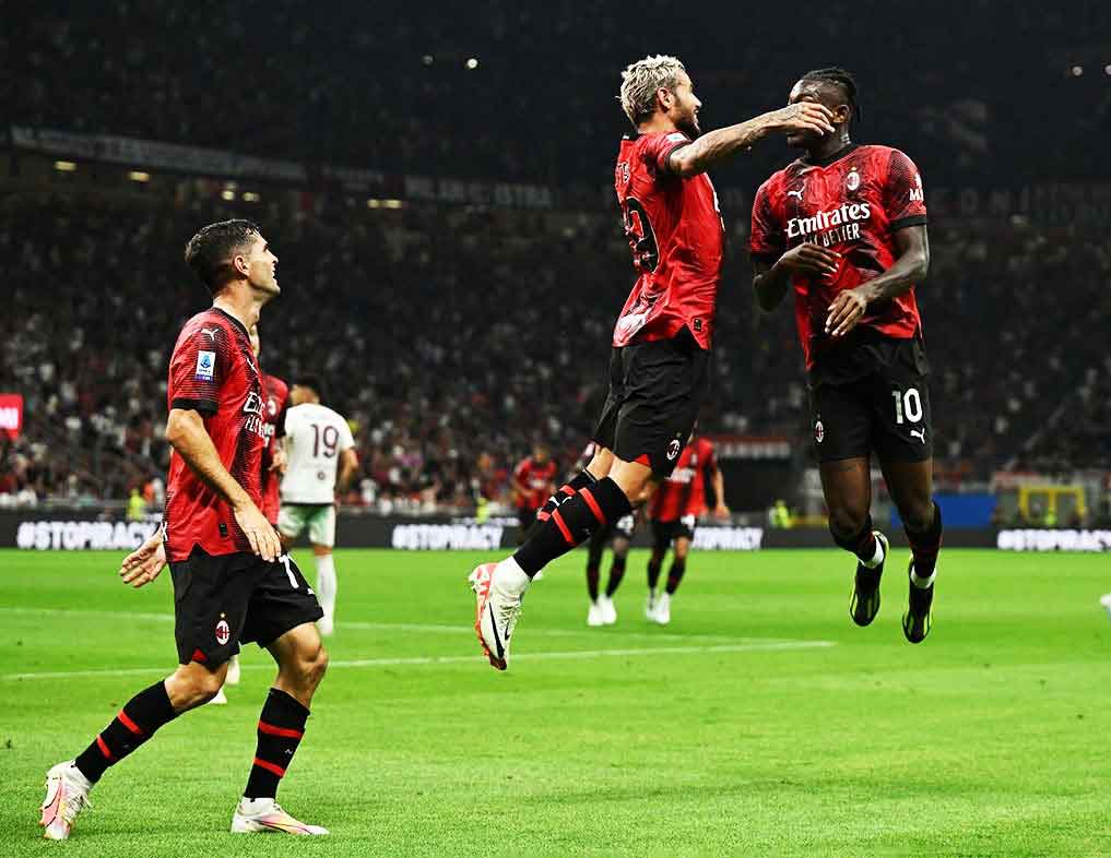 میلان 4-1 تورینو: قرمز و مشکی ها گل کاشتند