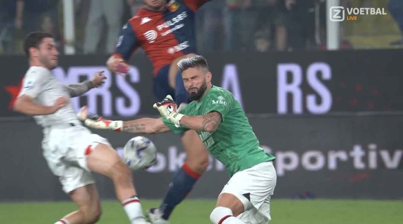 پیولی: ژیرو به من گفت که پولیسیک در درون دروازه قرار بگیرد اما...