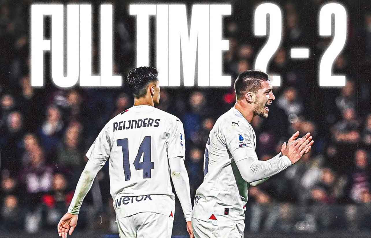 سالرنیتانا 2-2 میلان: باز هم یوویچ، ناجی روسونری