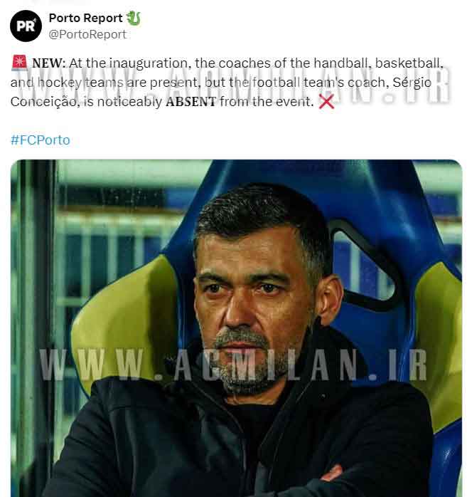 غیبت معنادار کونسیسائو در مراسم معارفه ویلاس بوآس به عنوان رئیس